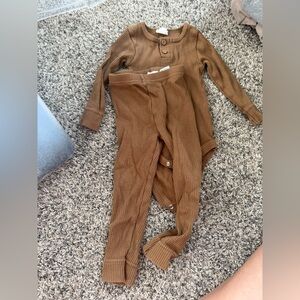 Jamie Kay Organic Cotton Modal Long Sleeve Bodysuit and pants